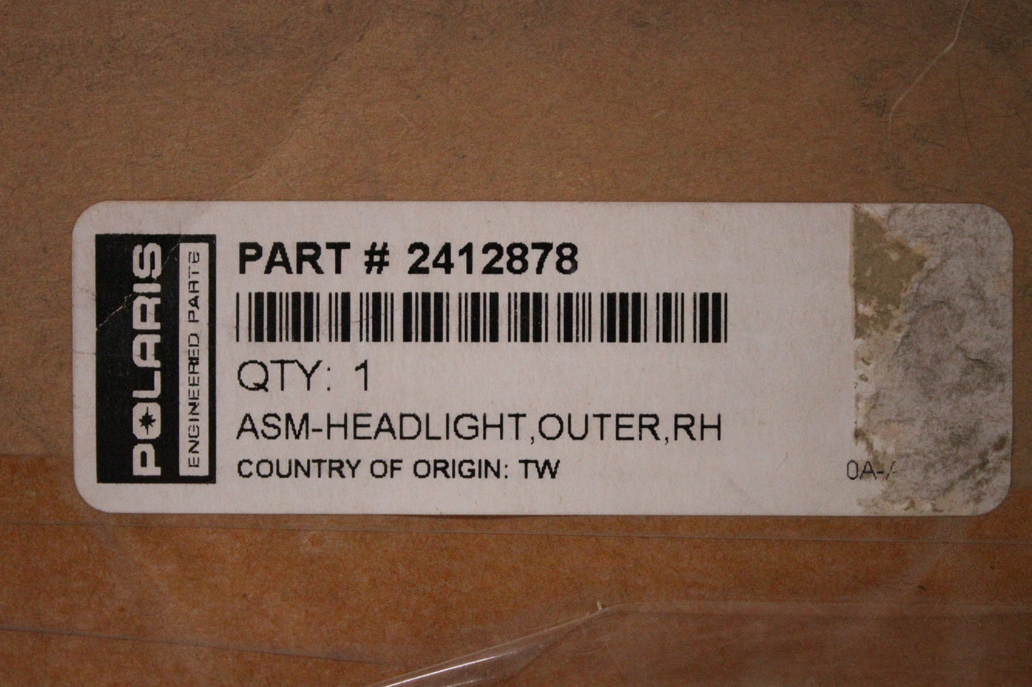 Asm-Headlight,Outer,Rh, 2412878