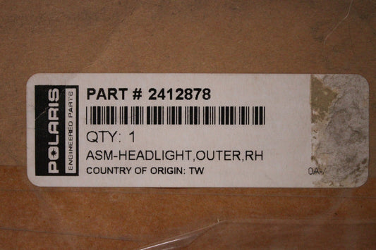 Asm-Headlight,Outer,Rh, 2412878