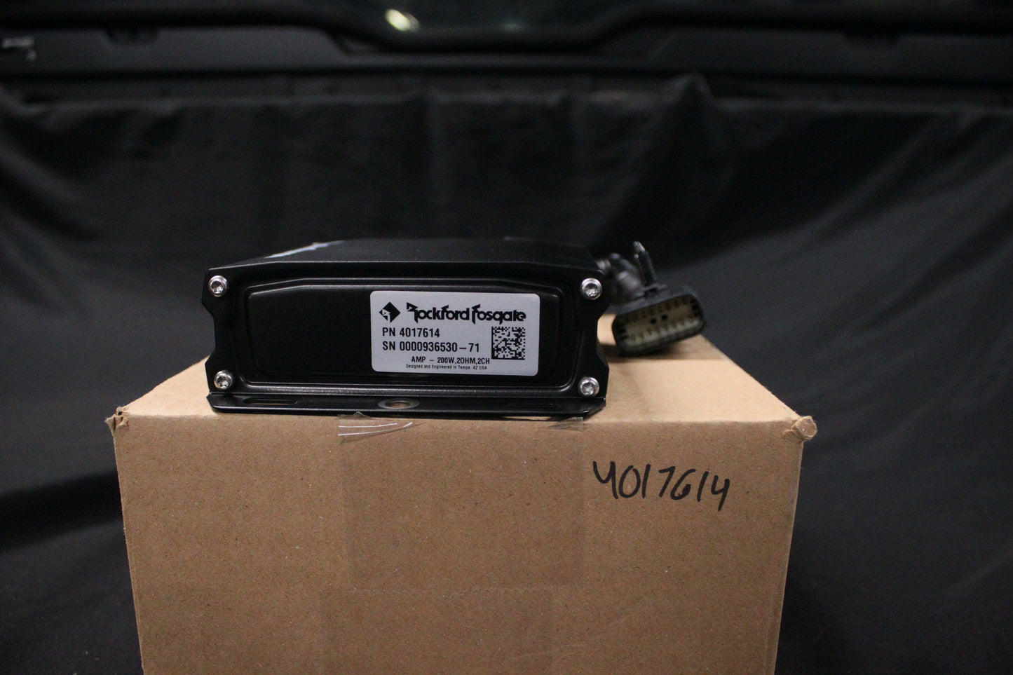 Audio AMP, Dash Mount, Part 4017614